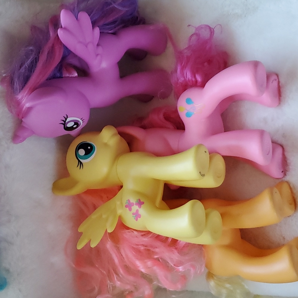 Bundle of 6 My Little Pony Plastic 8.5" - Picture 13 of 14